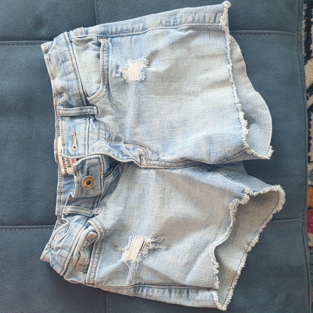 Abercrombie Kids Midi Jean Shorts Size 11/12
